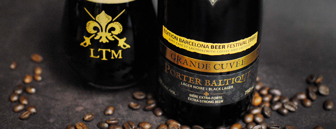 Porter Baltique Café Lactose, bière officielle du Barcelona Beer Festival