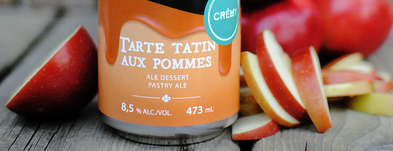 Une nouvelle bière « dessert » en collaboration avec CRÉMY !